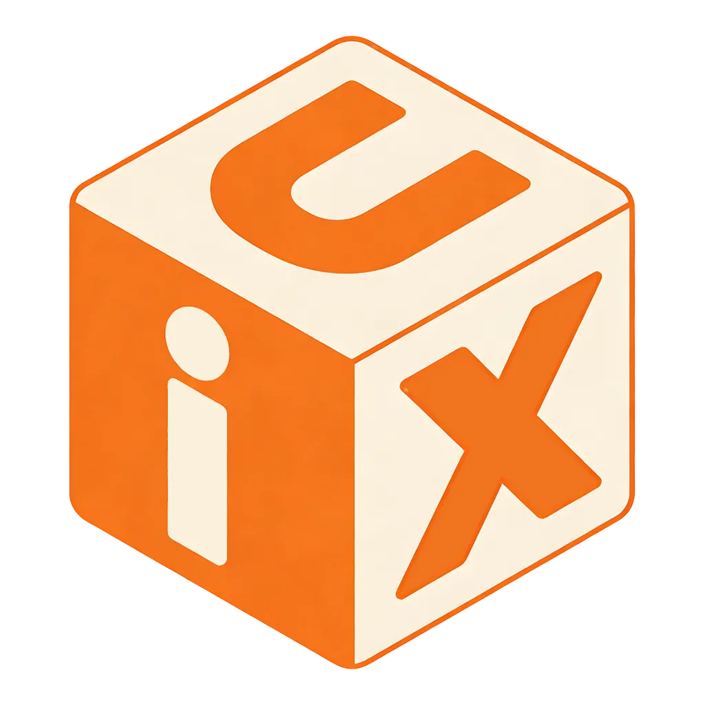 HKUIUX 香港網站設計、UI/UX、平面設計與 AIGC 工作室 Logo